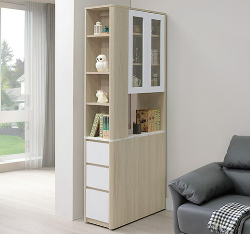 A383-01 黛娜2.7尺雙門角落隔間櫃