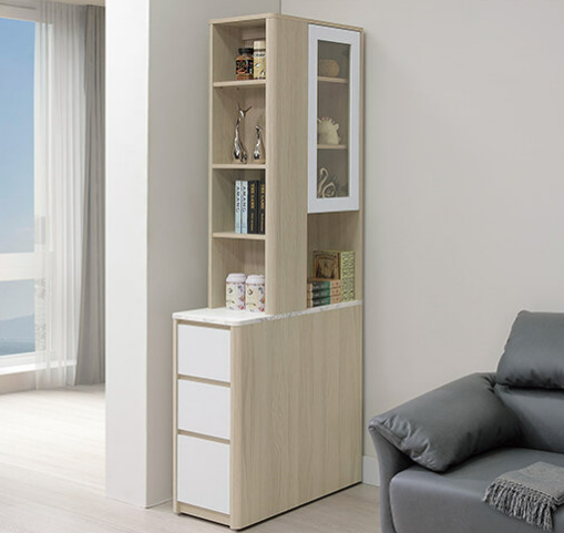 A383-02 黛娜2.7尺單門角落隔間櫃