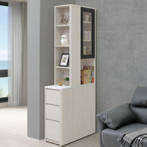 A384-02 達納2.7尺單門角落隔間櫃