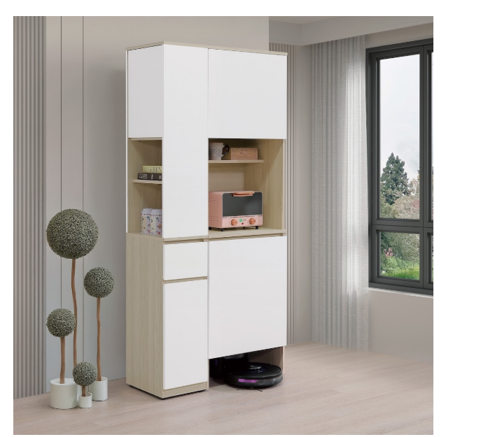 A391-01 蕾克3尺掃地機收納櫃