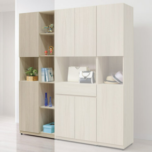 A392-02 方達2.3尺二木門收納鞋櫃