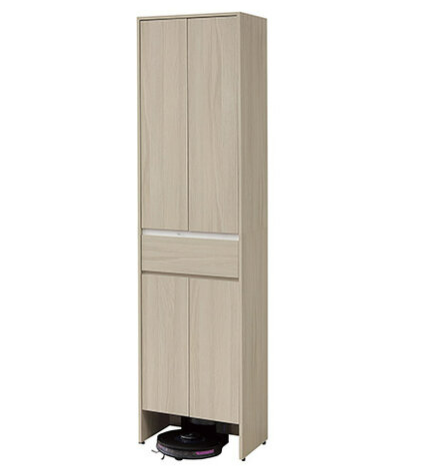 A393-04 華格納2*8尺掃地機收納高鞋櫃 ⊙掃地機空間內三活動隔板可自由取下、