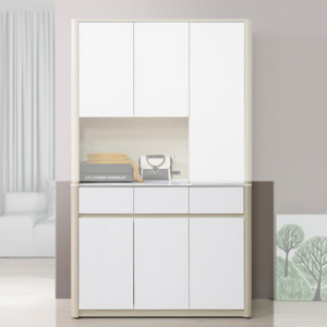 A396-04 黛娜4尺岩板收納鞋櫃下座