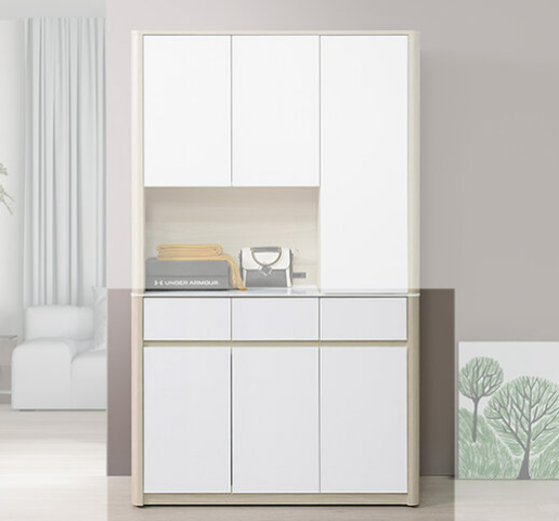 A396-04 黛娜4尺岩板收納鞋櫃下座