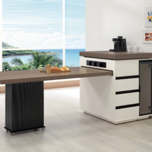 A409-02 蓋諾7尺岩板伸縮島台桌