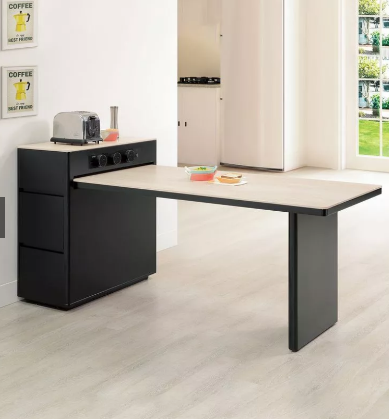 A410-02 庫克5.3尺岩板伸縮島台桌