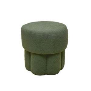 530-11 凡莫綠色圓凳⊙布套不可拆洗