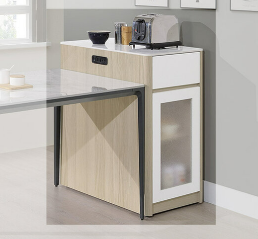 A414-02 黛娜1.5*2.7尺岩板桌邊櫃