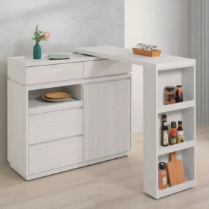 A421-01 達納4尺伸縮餐櫃桌組