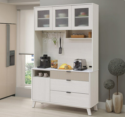 A438-01 索菲亞4尺岩板收納櫃組