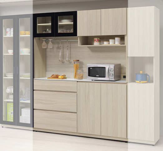 A439-03 方達5.3尺岩板收納櫃組