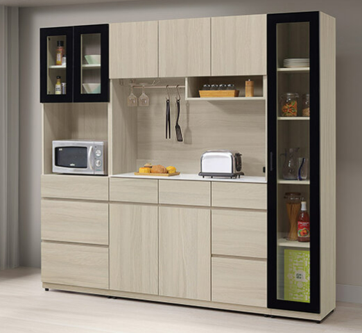 A439-05 方達系統式7.1尺收納櫃組