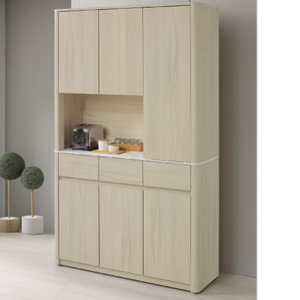 A442-03 佛雷4尺岩板收納櫃組