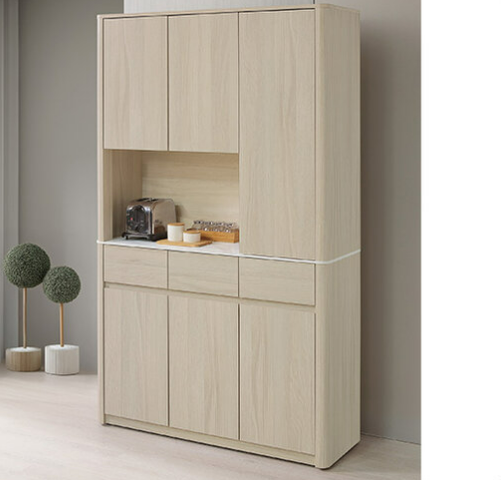 A442-03 佛雷4尺岩板收納櫃組