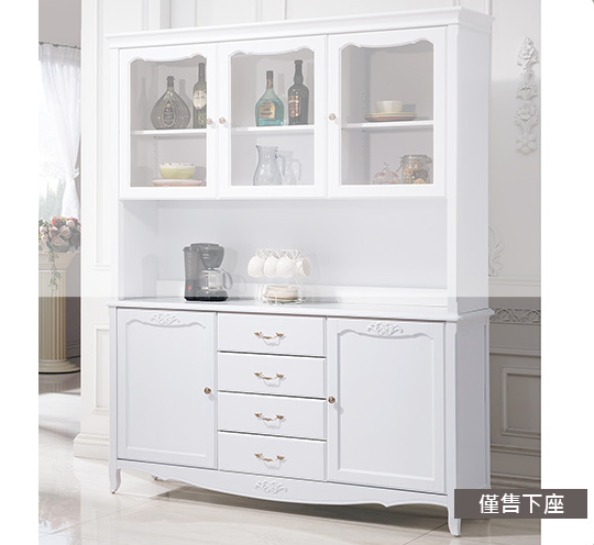 A456-02 艾莉歐風5.3尺餐櫃下座