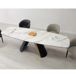 A464-01 英格麗8.6尺複合陶板伸縮餐桌⊙桌面180、220、260cm三段使用