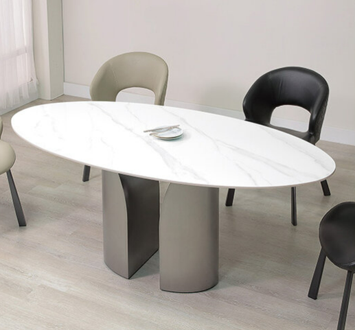 A464-04 艾蓮娜6尺岩板餐桌