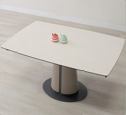 A481-01 洛伊4.7尺複合陶板伸縮餐桌