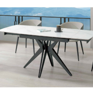A491-05 丹佐5.6尺岩板伸縮餐桌