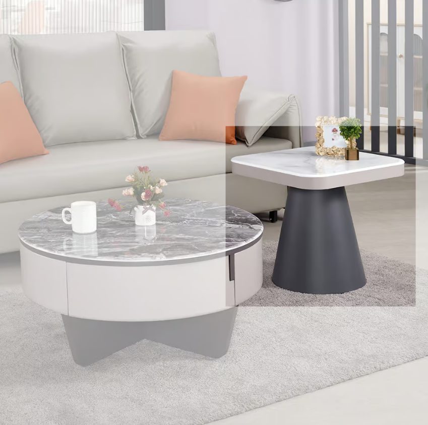 564-3 巴蒂1.7尺科技石小茶几