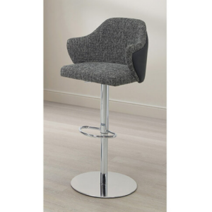 A543-02 歷力克升降吧椅 深灰