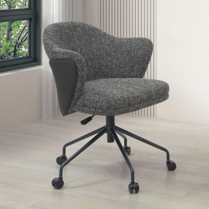 A543-09 亞歷升降書桌椅 深灰