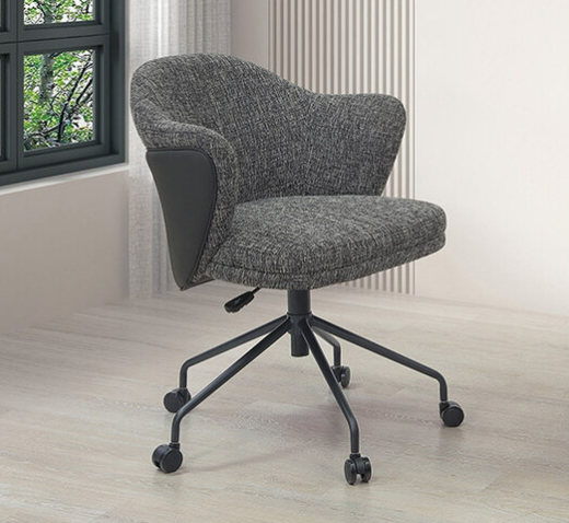 A543-09 亞歷升降書桌椅 深灰