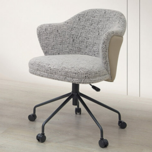 A543-10 亞歷升降書桌椅 淺灰