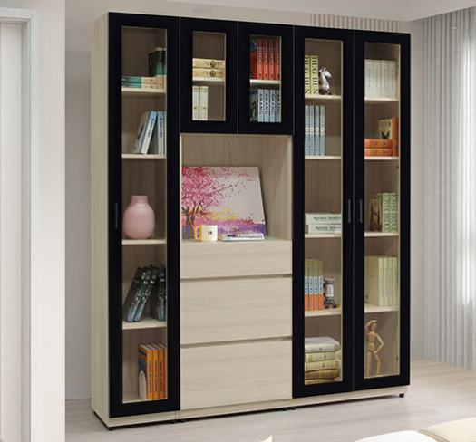 A548-05 方達5.5尺組合式書櫃組 整組