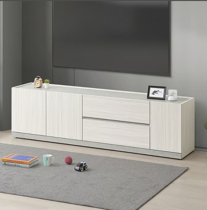 585-2 黛拉6尺電視櫃(附1大1小活動隔板)