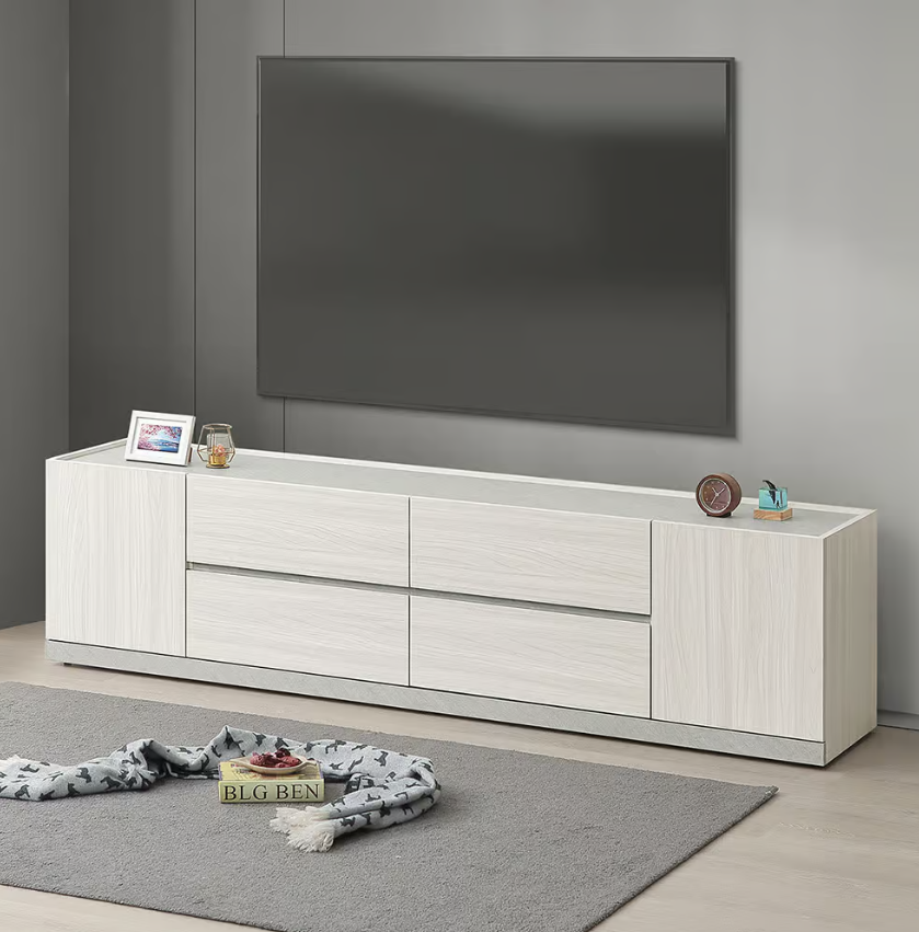 585-3 黛拉6.6尺電視櫃 (附2片活動隔板)