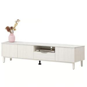 588-2 蓁妮6尺電視櫃 (附1個電線孔.開門內無隔板) (仿大理石紋美耐皿桌面)