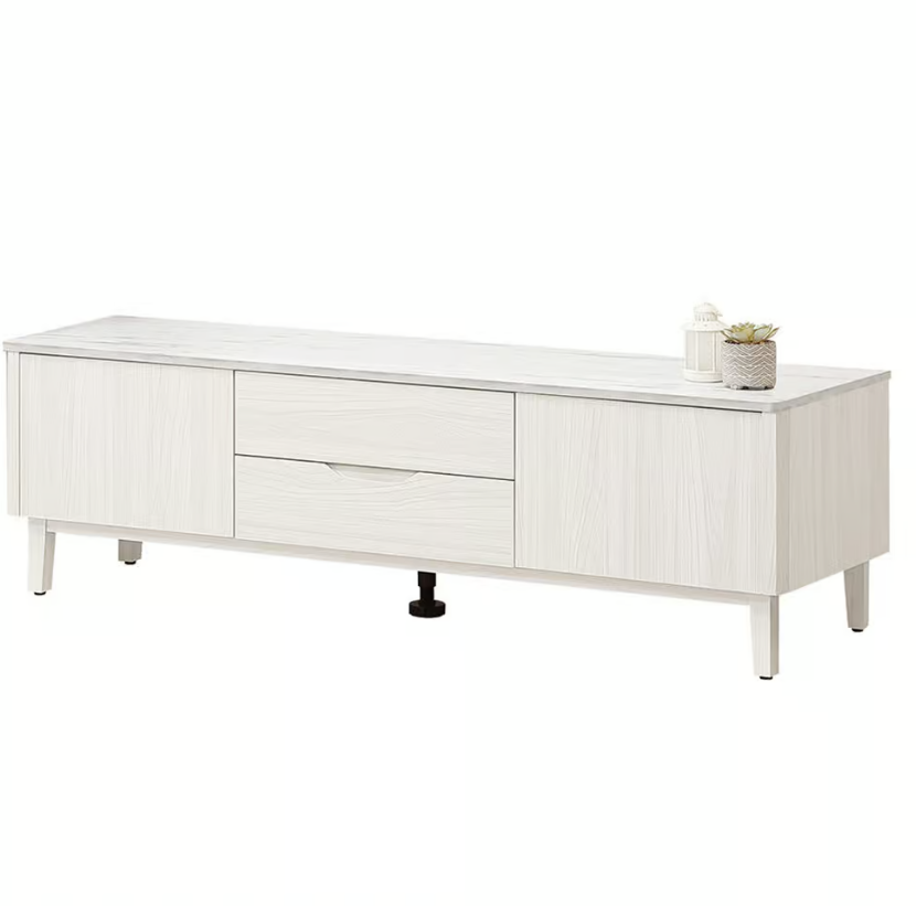 588-3 蓁妮5尺電視櫃 (開門內無隔板) (仿大理石紋美耐皿桌面)