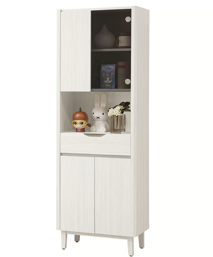 588-6  蓁妮2*6尺收納櫃 (附2片活動隔板)