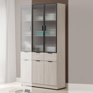 726-6 貝芮特2.4尺中抽收納櫃 ⊙附2片活動隔板、