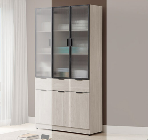 726-6 貝芮特2.4尺中抽收納櫃 ⊙附2片活動隔板、