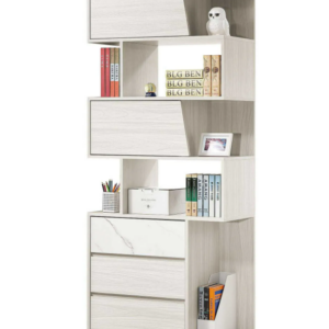 709-2 蘿拉2.65尺展示書櫃 抽左