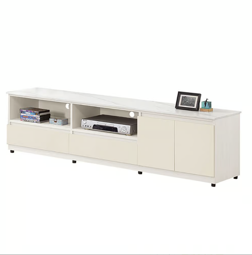 600-2 燕麥6尺岩板電視櫃 (附2個電線孔.開門內附1片活動隔板)