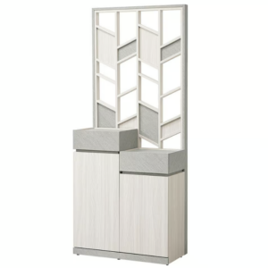 634-4 黛拉2.65尺屏風櫃 (附5片活動隔板.2個透氣孔)