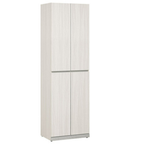 634-8 黛拉2*6.5尺四門玄關鞋櫃 (附4片活動隔板.附伸縮吊衣桿)