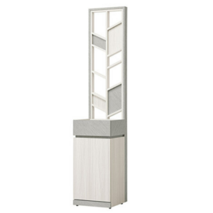 635-4 黛拉1.3*6.5尺屏風櫃 ⊙附2片活動隔板.1個透氣孔、