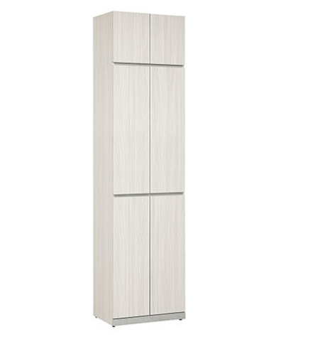 642-3 黛拉2*7.8尺四門玄關鞋櫃 ⊙附4片活動隔板.附伸縮吊衣桿