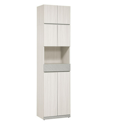 642-4黛拉2*7.8尺中空玄關鞋櫃 ⊙附5片活動隔板.2個透氣孔、