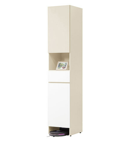 671-2 萊拉1.65尺二門一抽掃地機玄關鞋櫃 (附4片活動隔板.附2個透氣孔)