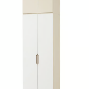 671-6 萊拉2尺四門玄關鞋櫃 (附伸縮吊衣桿)(附4片活動隔板) (附2個透氣孔)