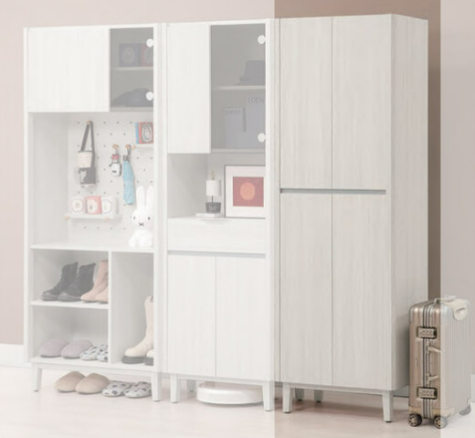 674-5 蓁妮2*6尺四門鞋櫃 ⊙附6片活動隔板、