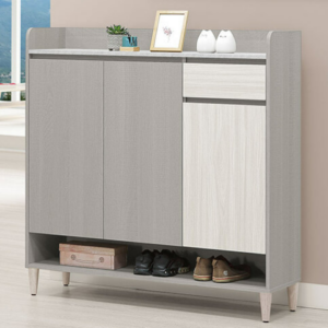 688-3 泰拉4尺鞋櫃 ⊙附3大2小活動隔板.附1個透氣孔、