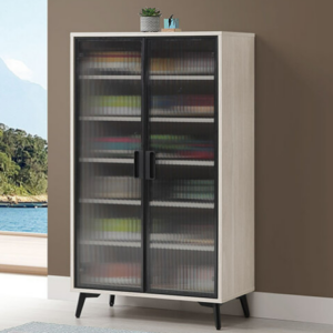 688-4 貝芮特2.5尺鞋櫃 ⊙附5片活動隔板、 ⊙無透氣孔、