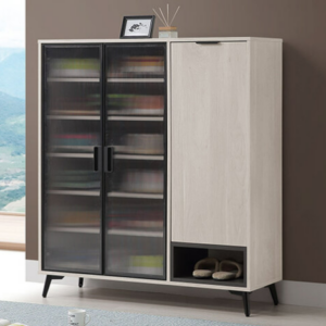 688-5 貝芮特3.7尺鞋櫃 ⊙附5大4小活動隔板、 ⊙無透氣孔、