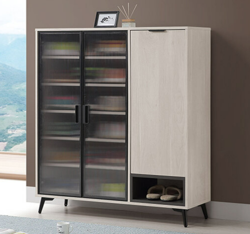 688-5 貝芮特3.7尺鞋櫃 ⊙附5大4小活動隔板、 ⊙無透氣孔、